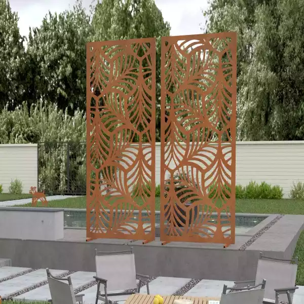 Corten Screen Panel